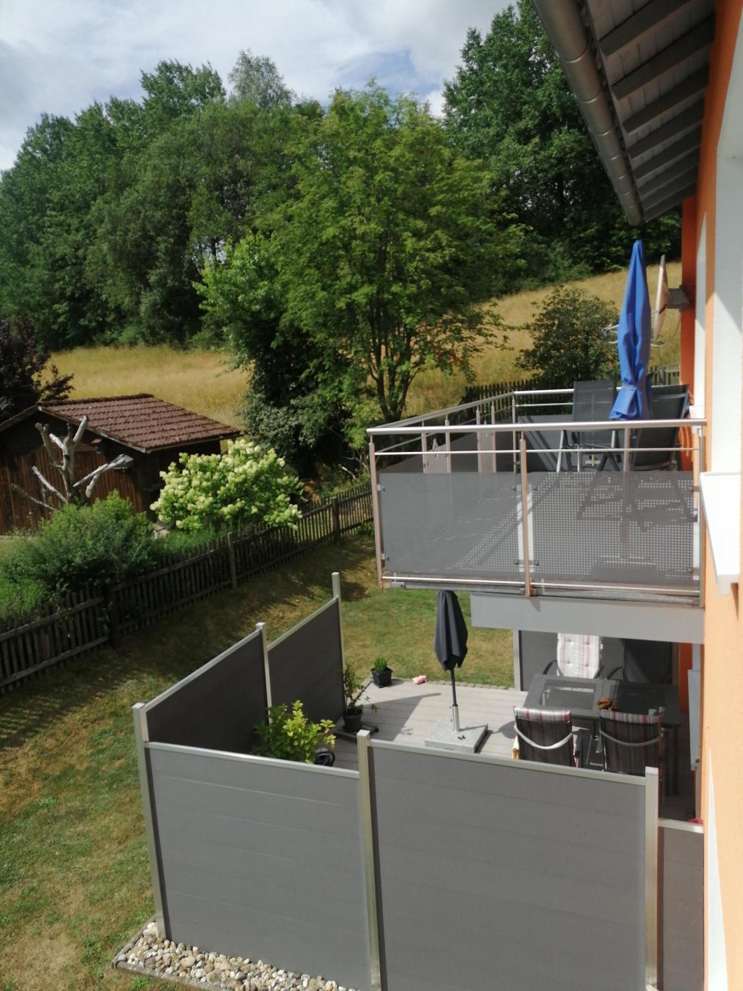 Ruhige Ferienwohnung Am Waldrand. Wildflecken 외부 사진